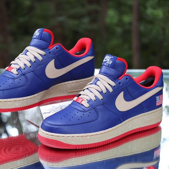 Nike Air Force 1 Low ID By You USA Flag - Picture 10 of 15